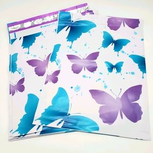 10 14x17 Poly mailers & Thank you sticke